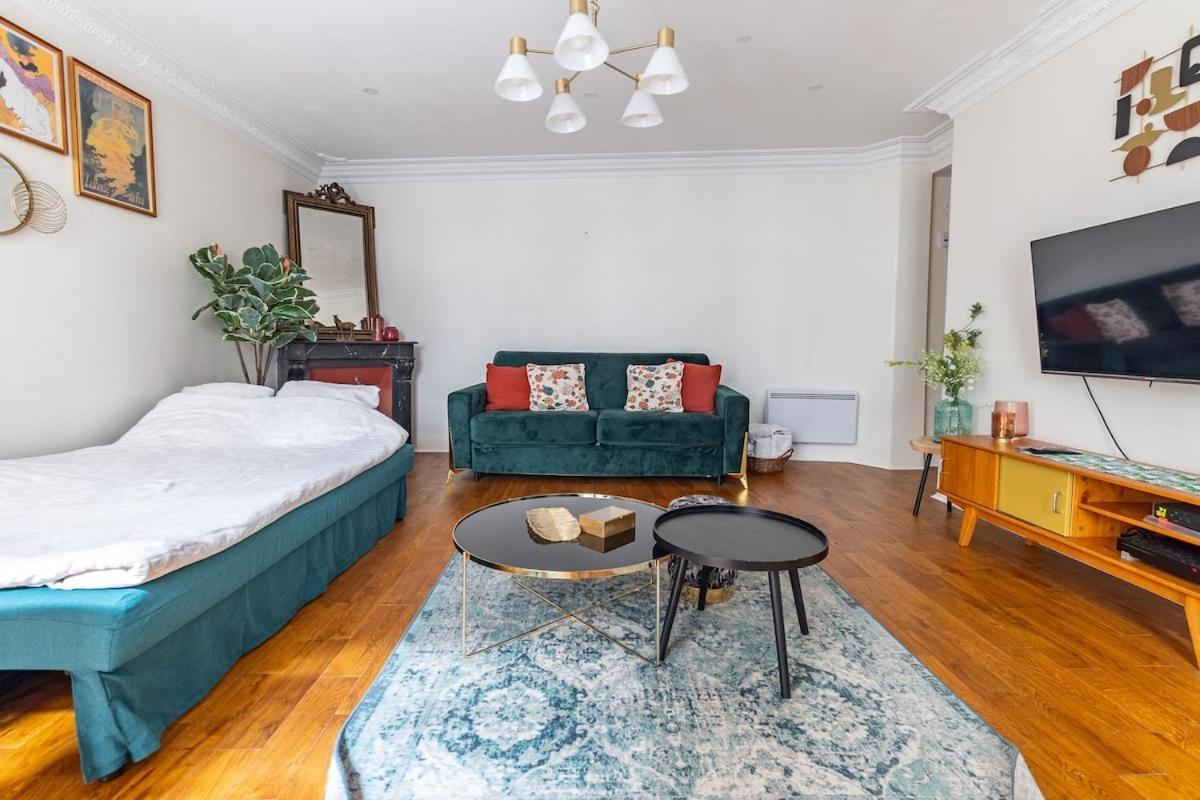 Appartement 2 Etages Paris - Metro 9 Grands Boulevards - Folies Bergeres Luaran gambar