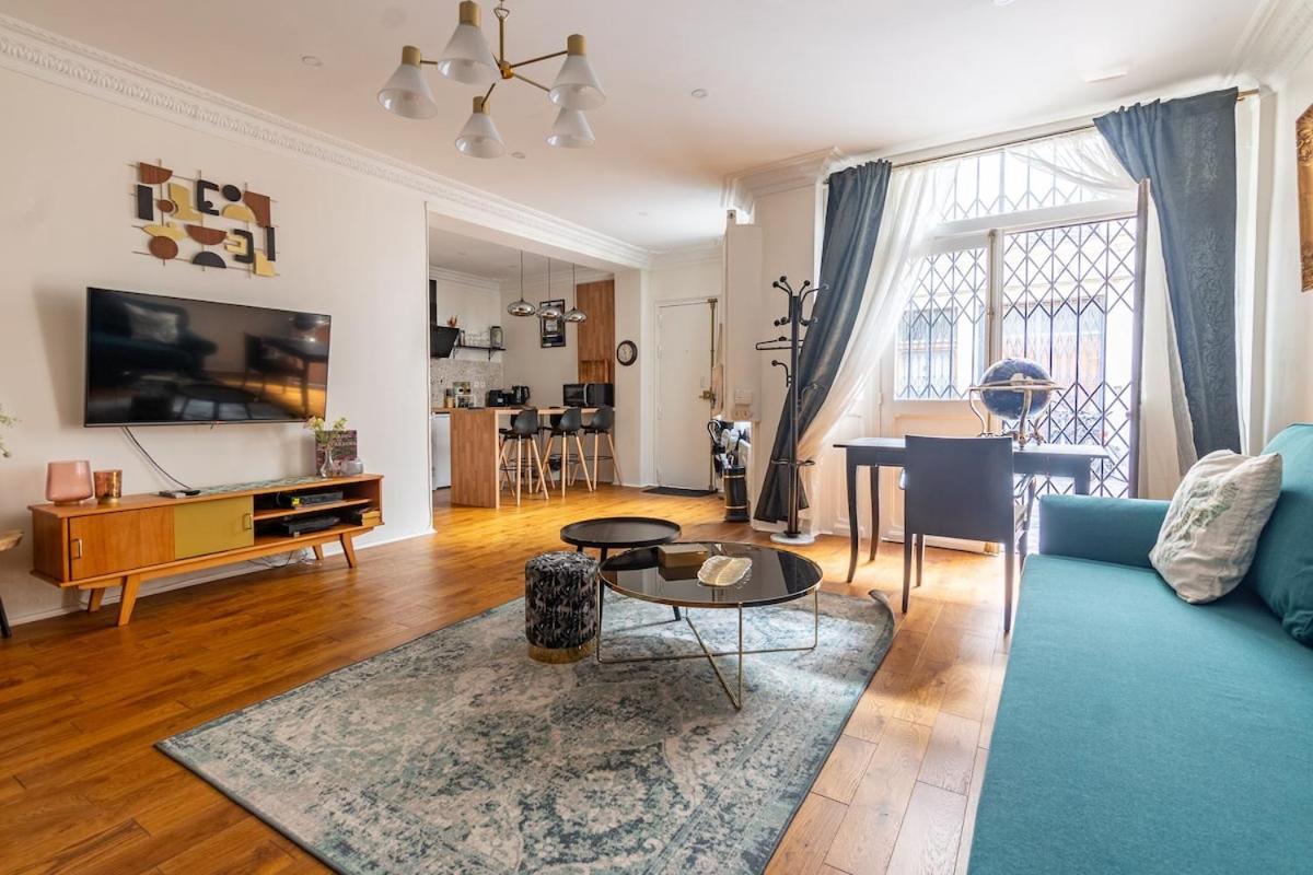 Appartement 2 Etages Paris - Metro 9 Grands Boulevards - Folies Bergeres Luaran gambar